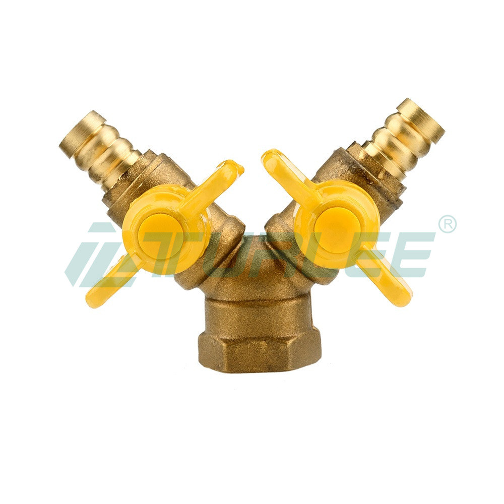 4-Point Y-type Inner Wire Two Plug Gas Valve [Tongben]