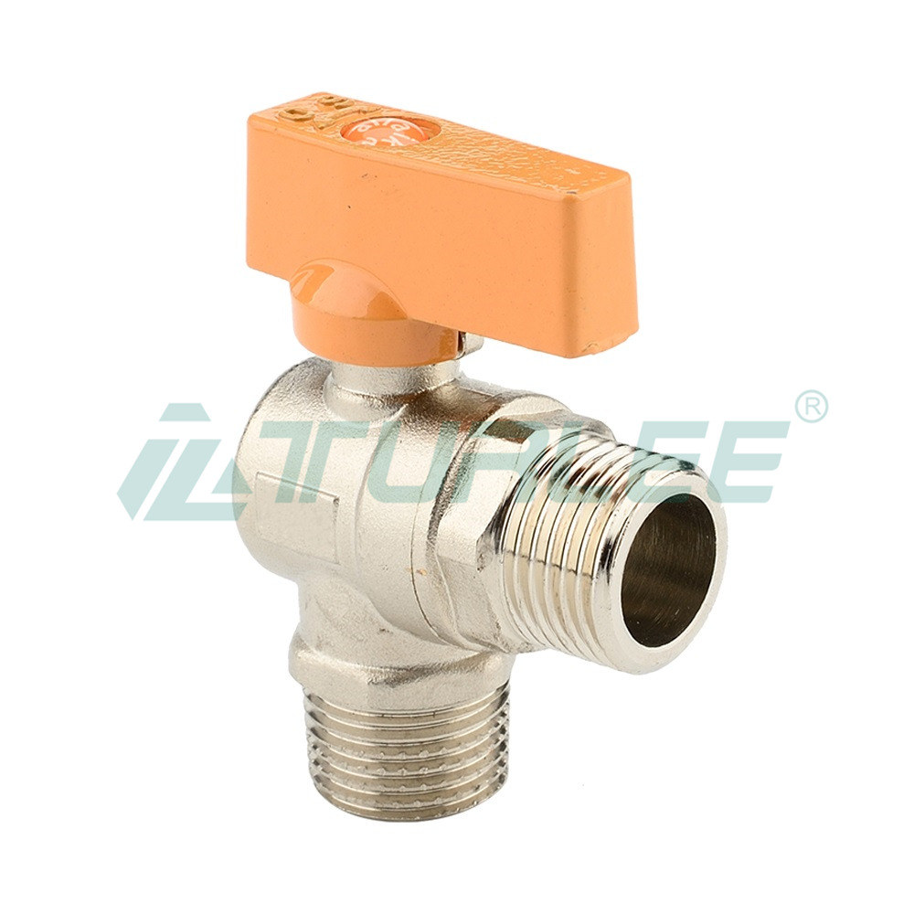 Double Outer Wire Right Angle Gas Valve