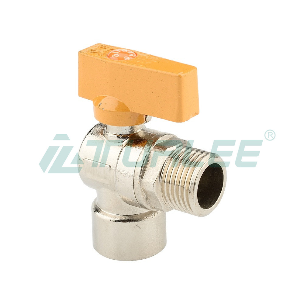 Right Angle Gas Valve With Inner And Outer Wires