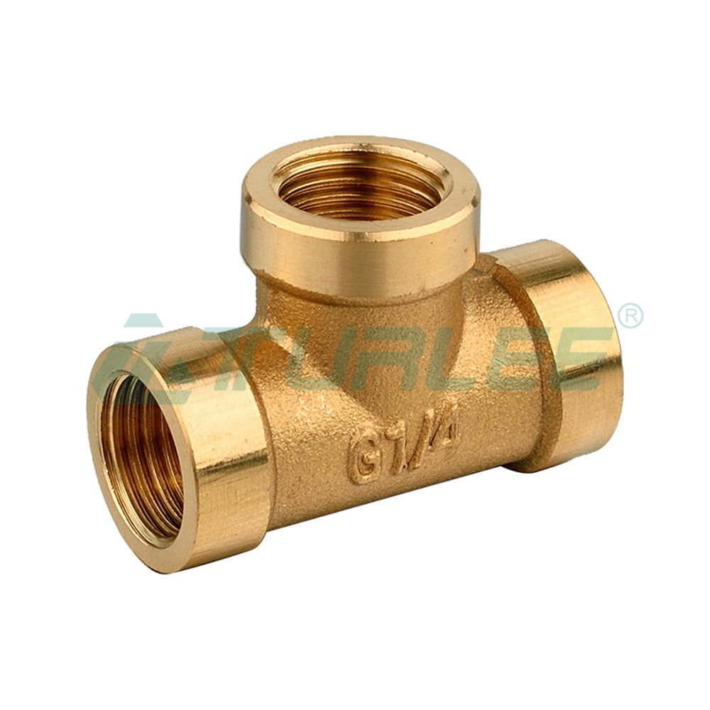 2 parts copper tee with inner wire (DN8)