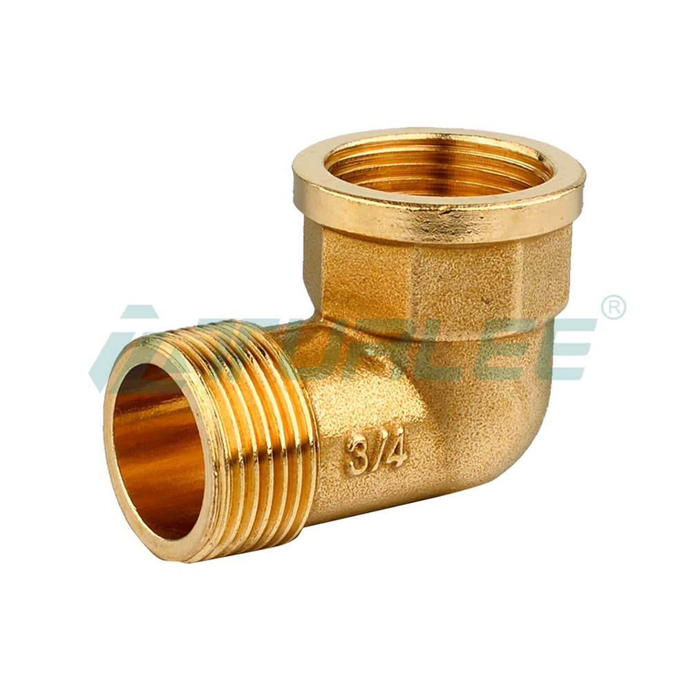 6 points Copper Elbow with internal and external wire (DN20)