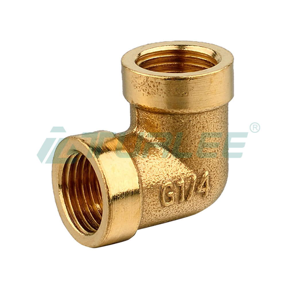 2 parts Copper elbow with inner wire (DN8)