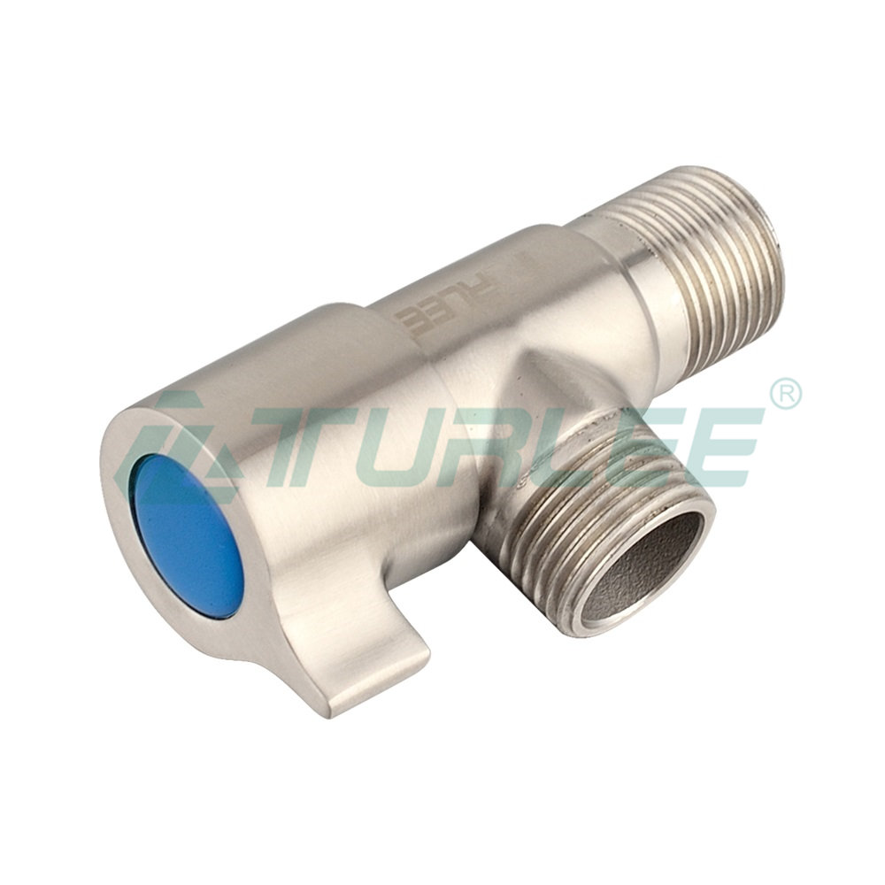 304 Stainless Steel Red/Blue Standard Angle Valve