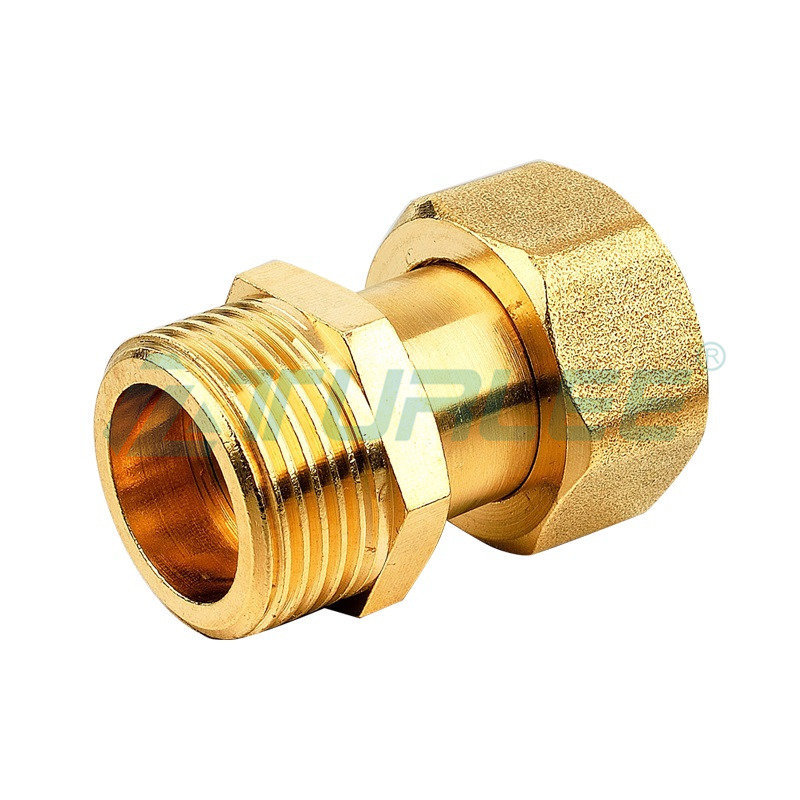 6 Points Internal And External Wire Flexible Connection Straight Telescopic [Copper]