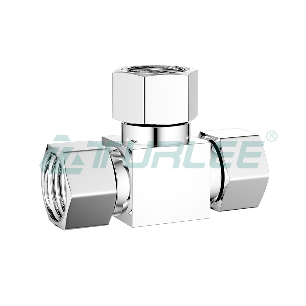 Four-point full inner wire square mirror articulated tee